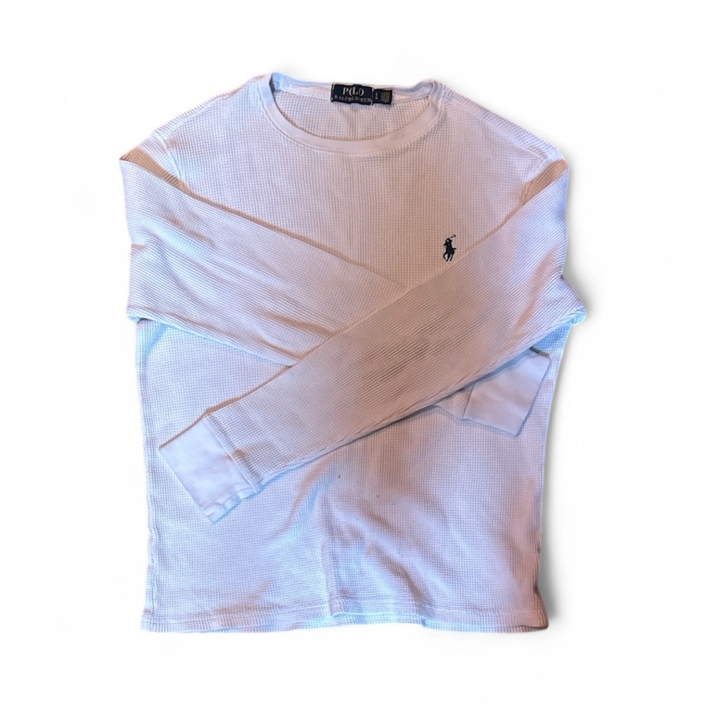 Polo by Ralph Lauren Light Cream Long Sleeve Shirt